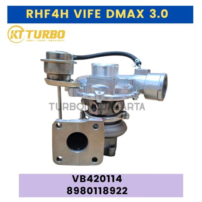 ASSY RHF4H VIFE TURBOCHARGER VB420114 DMAX 3.0 8980118922