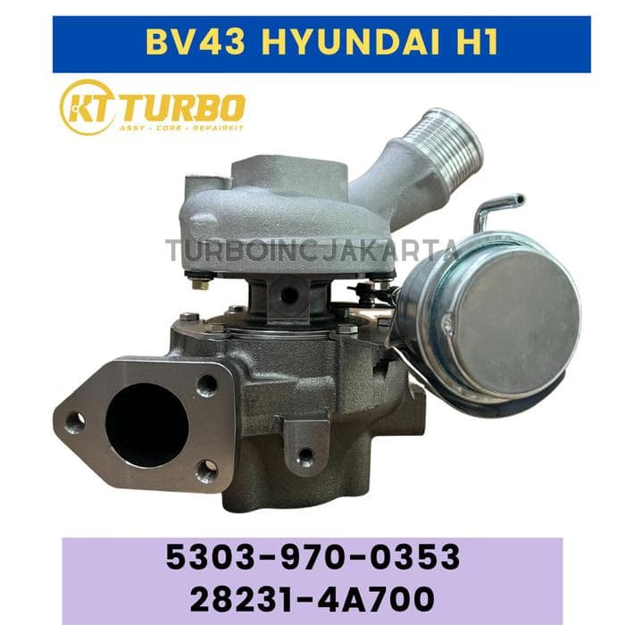 BV43 TURBOCHARGER HYUNDAI H1 5303-970-0353 / 28231-4A700 ASSY