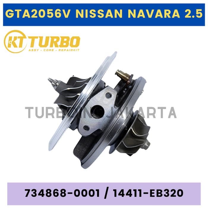 CARTRIDGE GTA2056V NISSAN NAVARA 2.5 CORE 734868-0001