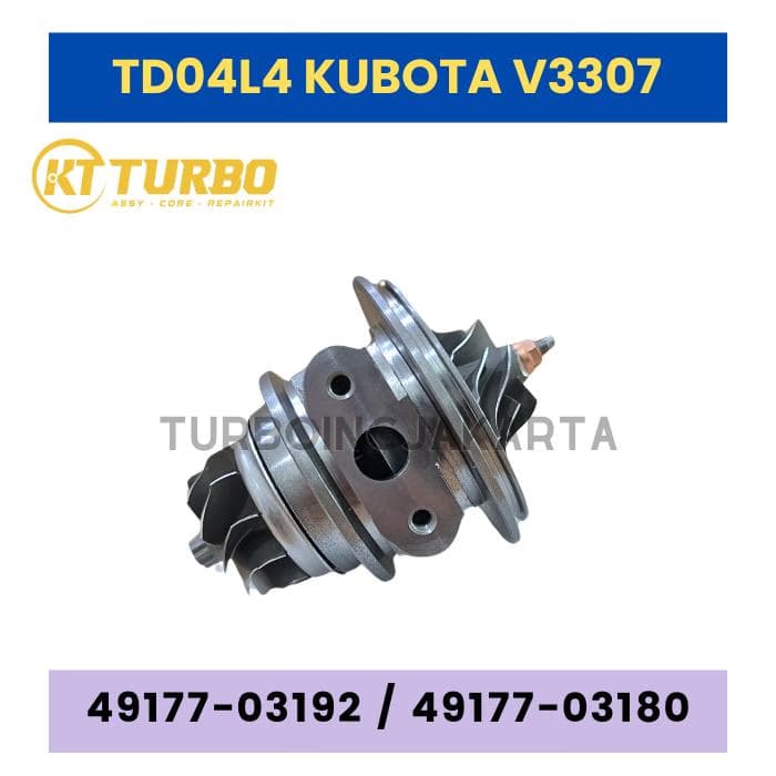 CARTRIDGE TD04L4-09TK3-5.0 / KUBOTA V3307 (49177-03192)