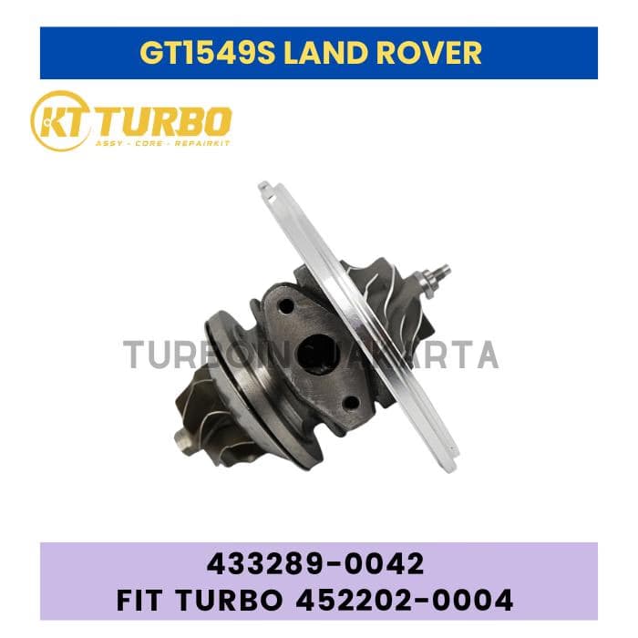 CORE GT1549S CARTRIDGE TURBO FOR LAND ROVER 2.0L 452202-0004 433289-0042