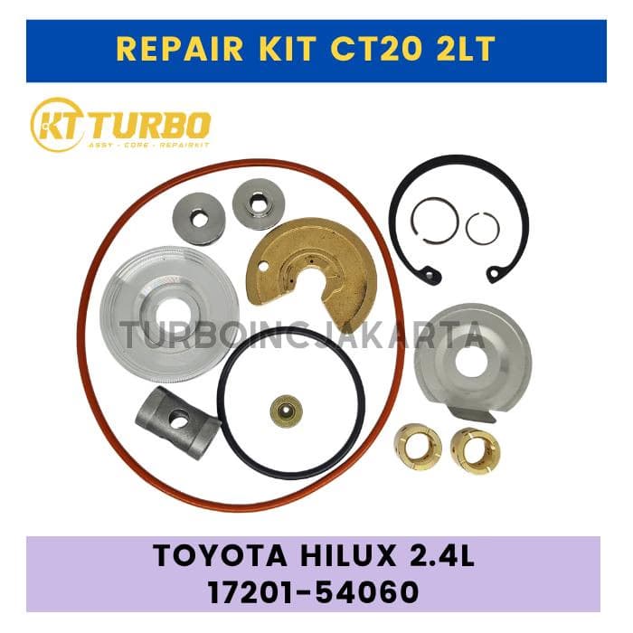 CT20B REPAIR KIT TURBO HILUX 2.4L 2 LT 17201-54060