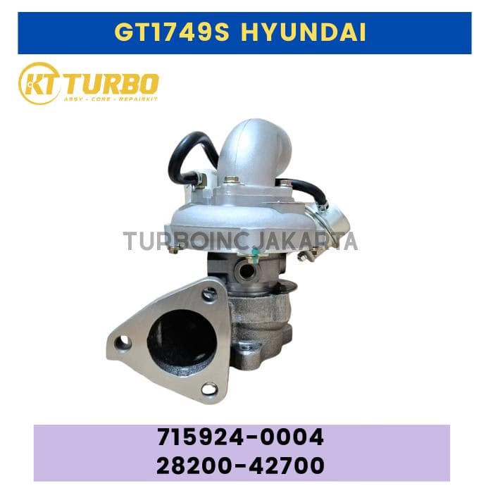 GT1749S TURBOCHARGER HYUNDAI TRUCK 2.5L 715924-0004 4D56TCI EURO III