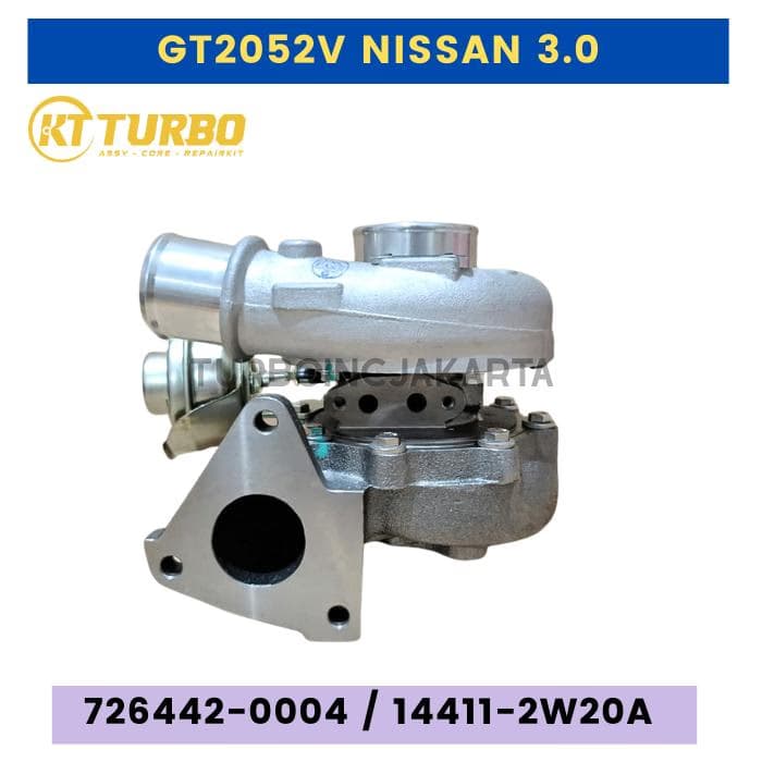 GT2052V TURBO NISSAN 3000cc 726442-0004 / 14411-2W20A