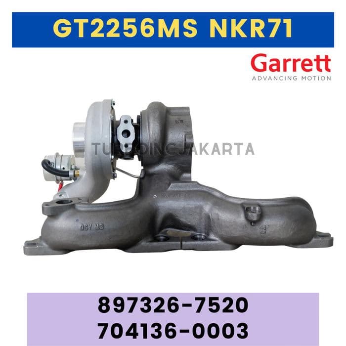 GT2256MS TURBO NKR71 GARRETT 8973267520 / 704136-0003 TURBOCHARGER