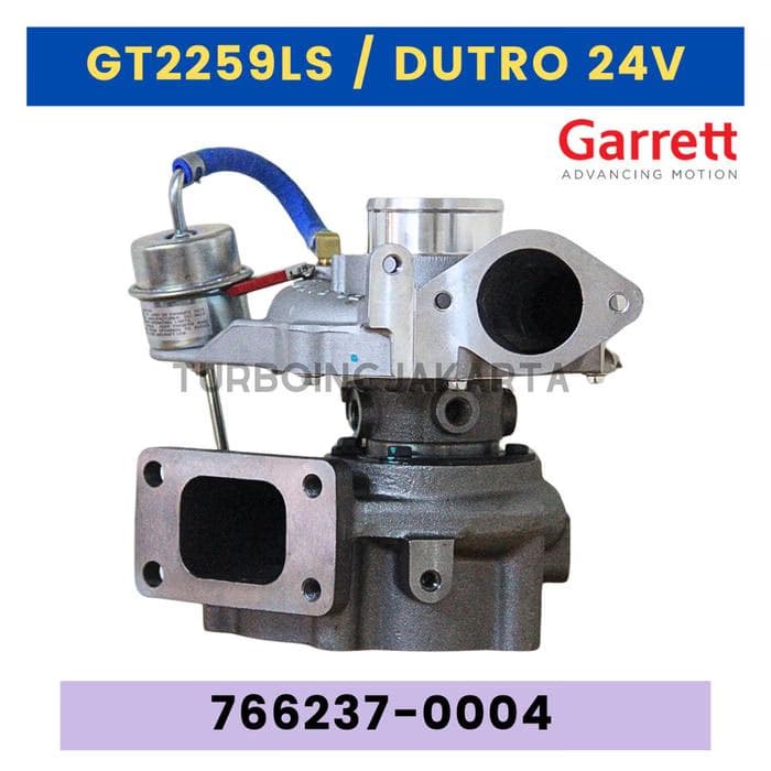 GT2259LS TURBOCHARGER DUTRO 24V GARRETT 17201-E0080 766237-0004
