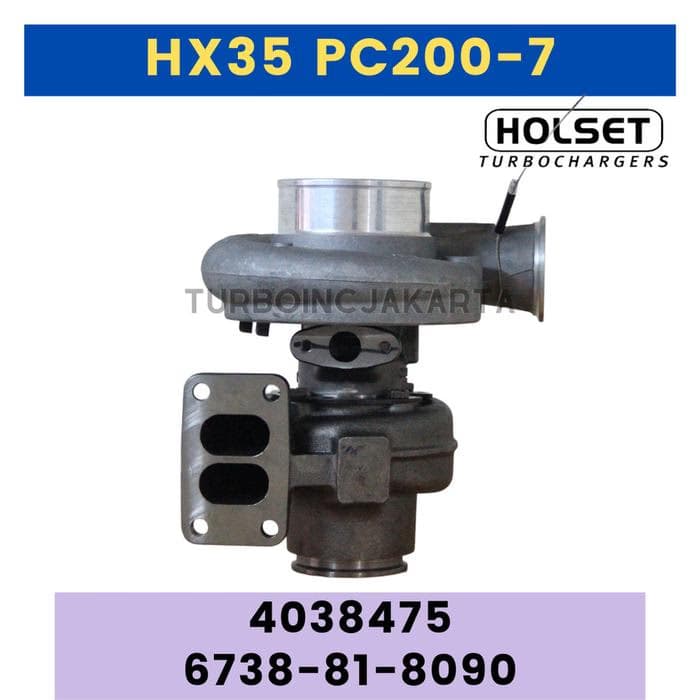 HX35 TURBO PC200-7 HOLSET 4038475 6738-81-8090