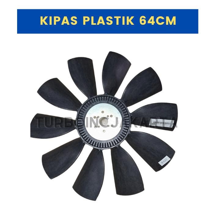 KIPAS PLASTIK 64CM - KIPAS RADIATOR