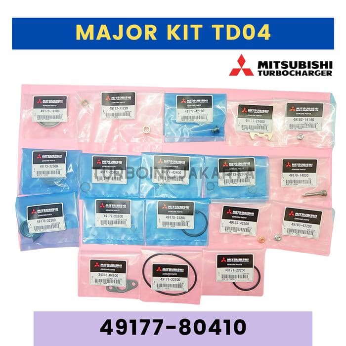 MAJOR KIT TD04 49177-80410 REPAIRKIT TD04 MITSUBISHI