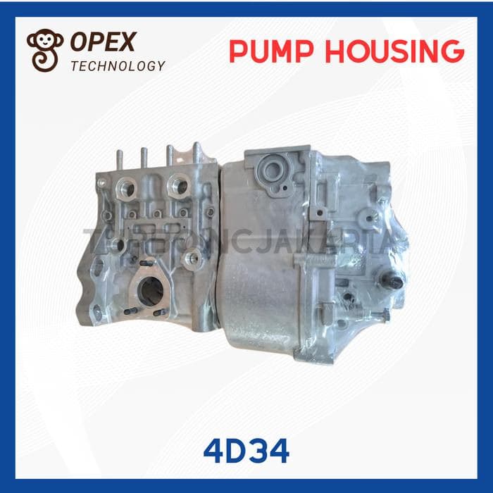PUMP HOUSING / COVER GORVERNOR 4D34 - ASSY (SATU SET)