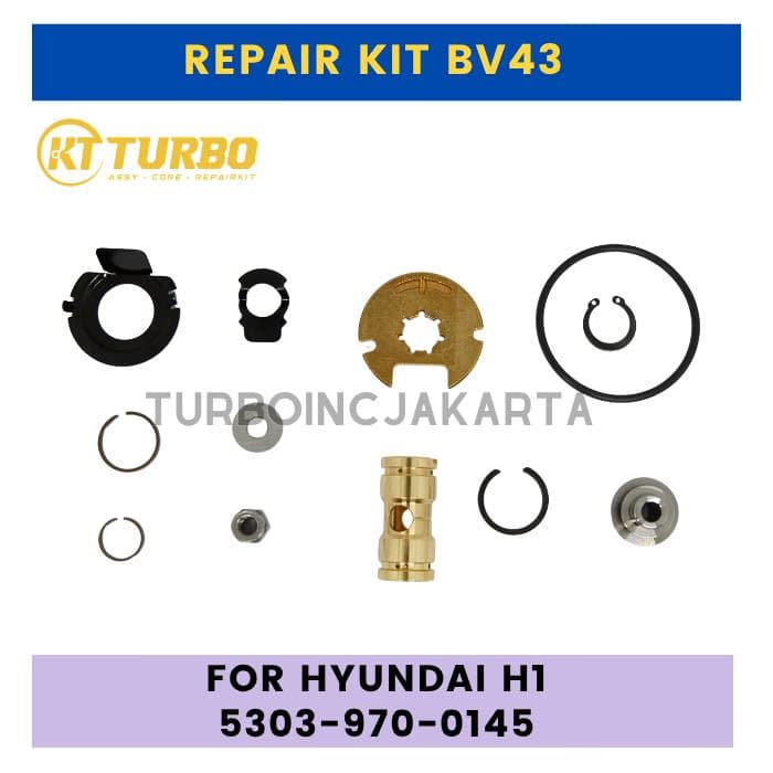 REPAIR KIT BV43 TURBO HYUNDAI H1 FOR TURBO 5303-970-0145