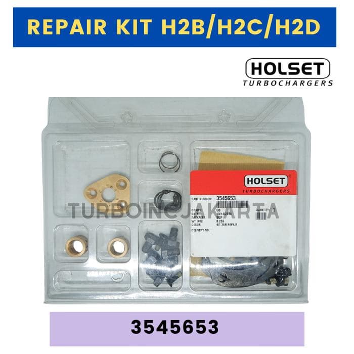 REPAIR KIT TURBO H2B H2C H2D HOLSET 3545653