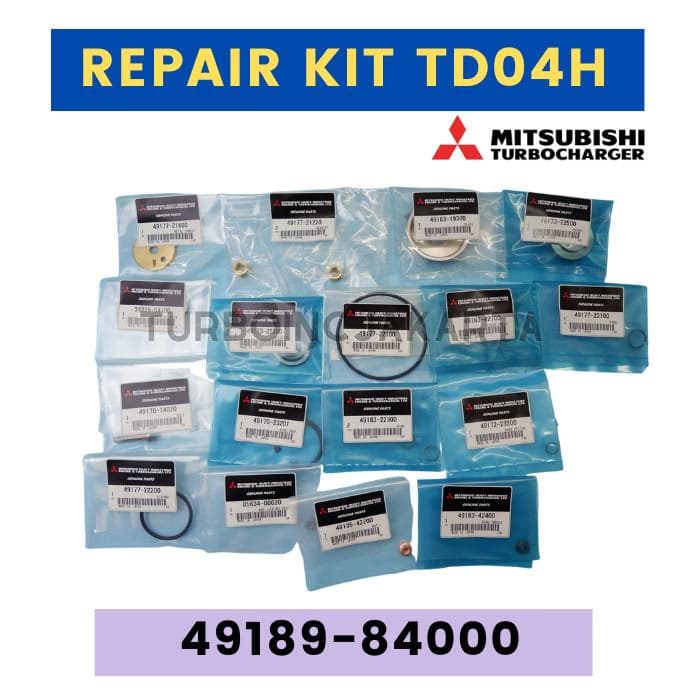 REPAIR KIT TURBO TD04H MITSUBISHI 49189-84000 (FLAT BACK)