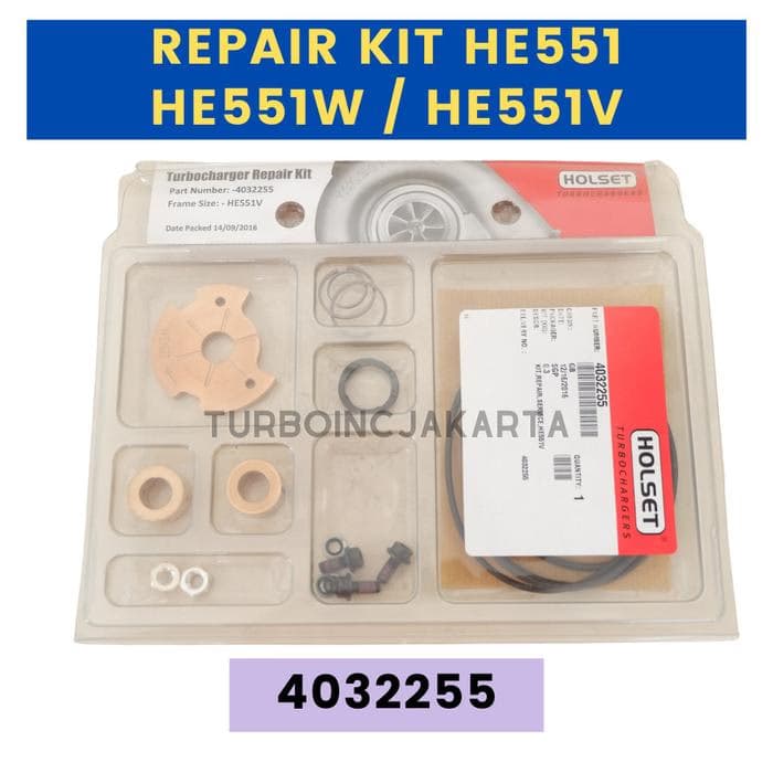 REPAIRKIT TURBO HE551W 4032255 HOLSET HE551 HE551W