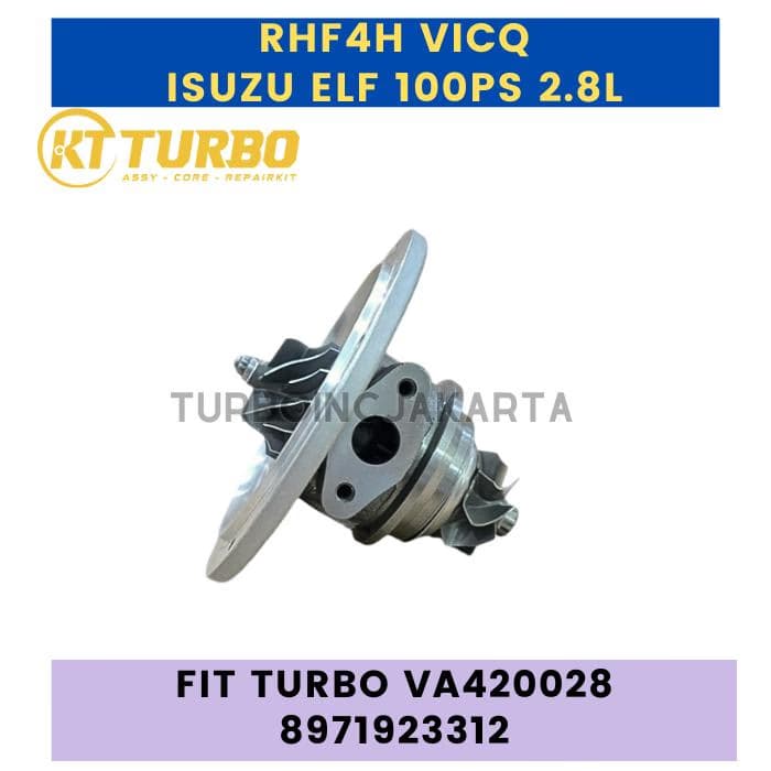 RHF4H VICQ CARTRIDGE TURBO ISUZU ELF 100PS 2.8L 8971923312 VC420028