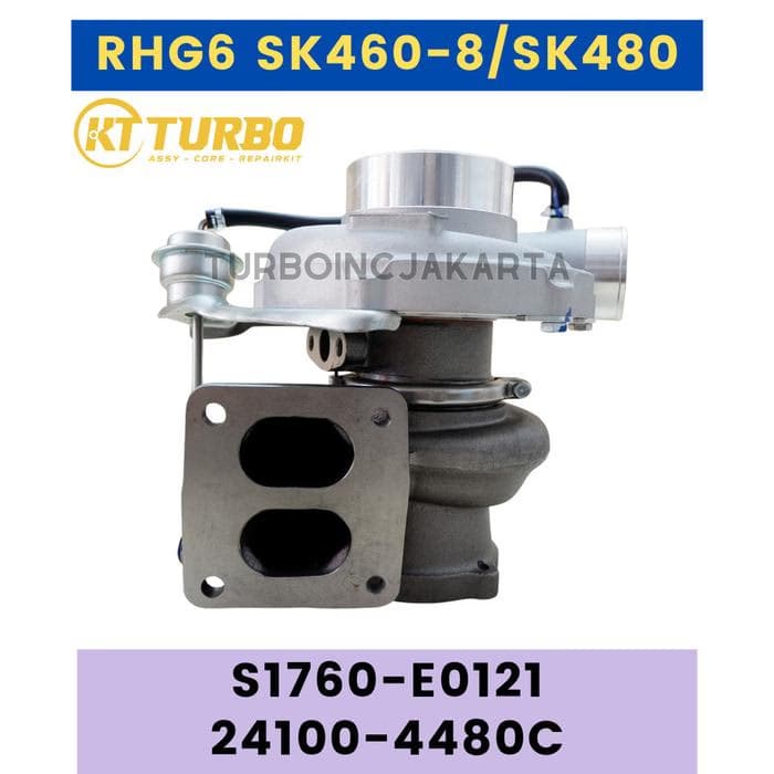 RHG6 CXDI TURBO KOBELCO SK460-8 SK480 HINO P11C 24100-4480 S1760-E0121