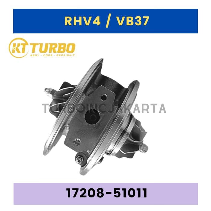 RHV4 CARTRIDGE TURBO VB37 LANDCRUISER V8D 1VD 17208-51011 CATRIDGE