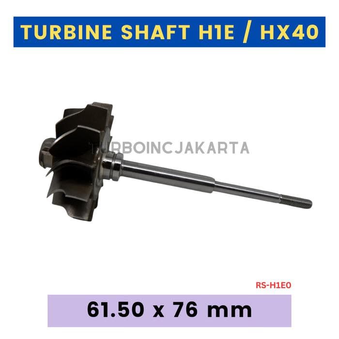 ROTORSHAFT TURBO H1E HX40 3525687 / 3536624 TURBINE WHEEL (61.50mm)