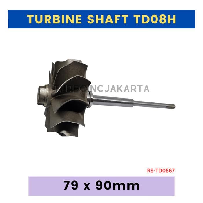 SHAFT TURBO TD08H TURBINE WHEEL TD08 (79x90mm)
