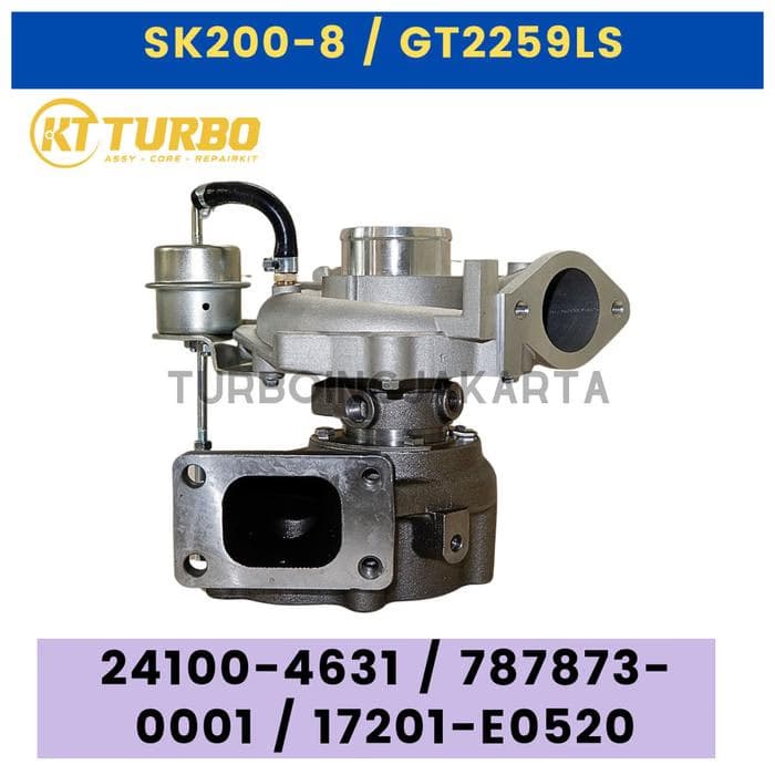 SK200-8 TURBO KOBELCO J05E GT2259LS 24100-4631 / 787873-0001 - MERK KT