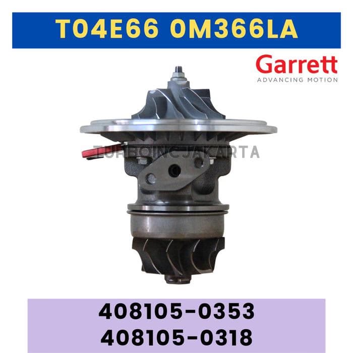 T04E66 CARTRIDGE TURBO MERCY OM366LA 408105-0353 GARRETT