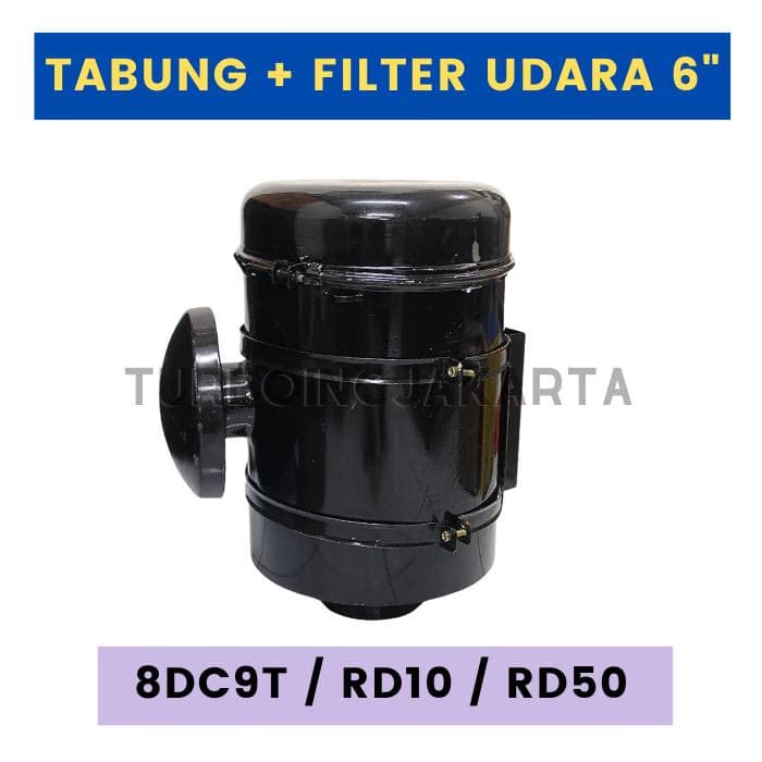 TABUNG HAWA + FILTER UDARA 6"
