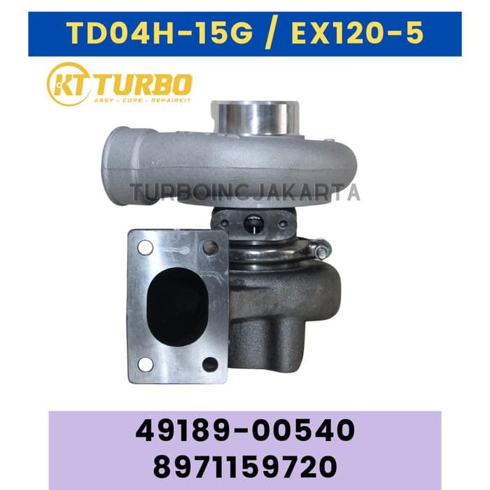 TD04H-15G TURBOCHARGER HITACHI EX100-5 EX120-5 49189-00540 8971159720