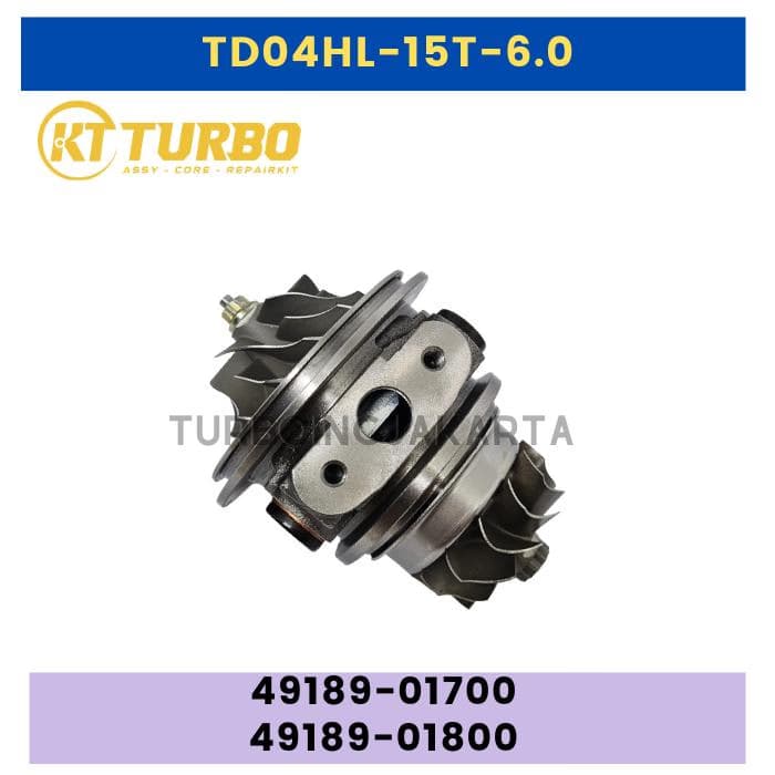 TD04HL-15T-6 CARTRIDGE TURBO 49189-01700 49189-08525 49189-01800