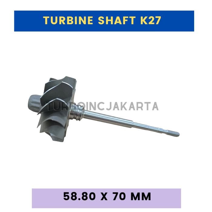 TURBINE WHEEL/SHAFT K27 FIT TURBO 5327-710-0178 / 5327-970-7120