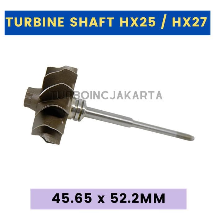 TURBINE WHEEL / SHAFT TURBO HX25 / HX27 /TD04HL KIPAS TURBO