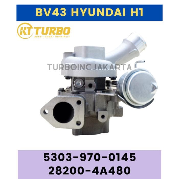 TURBO CHARGER BV43 HYUNDAI H1 TURBOCHARGER 5303-970-0145 ASSY