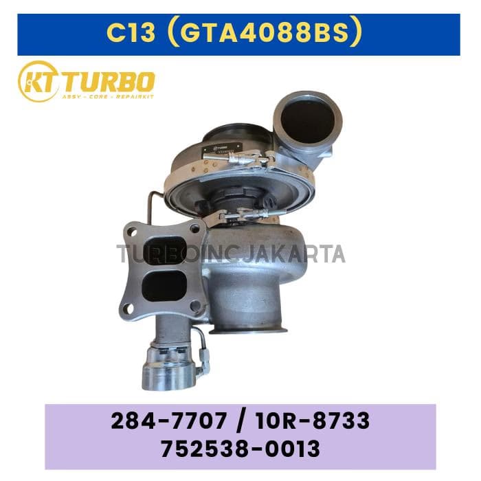 TURBOCHARGER CAT C13 GTA4088BS 284-7707 10R-8733 752538-5013S