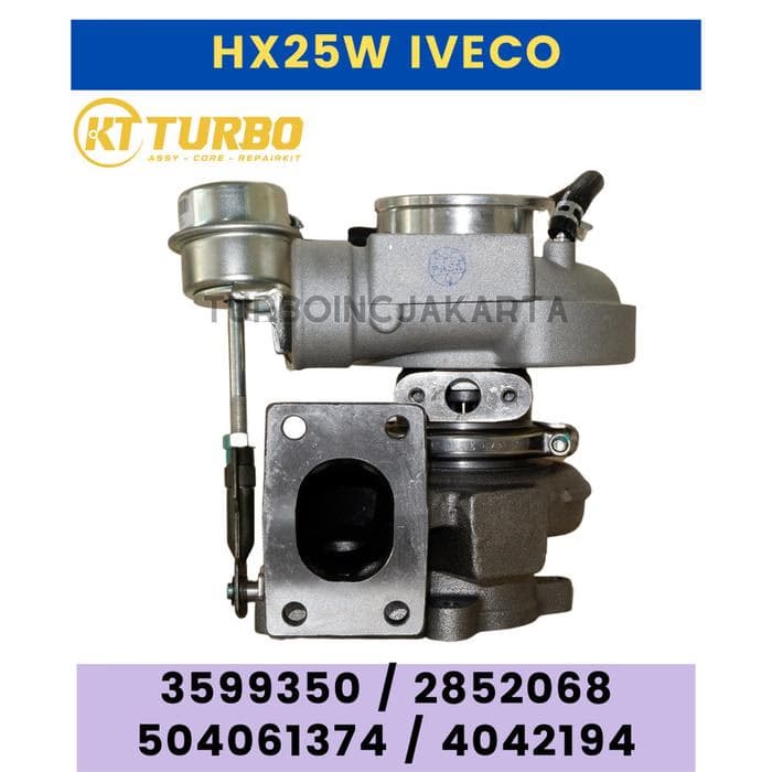 TURBOCHARGER HX25W Iveco Industrial Generator 3599350