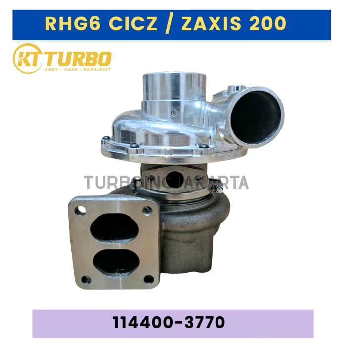 TURBOCHARGER RHG6 CICZ / ZAXIS 200 / EX230-6 / 6BG1 114400-3770