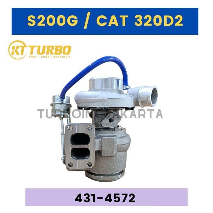 TURBOCHARGER S200G / CAT C7.1 / CAT 320D2 431-4572
