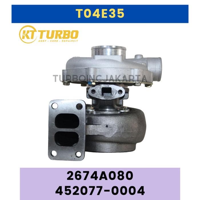 TURBOCHARGER T04E35 2674A080 452077-0004