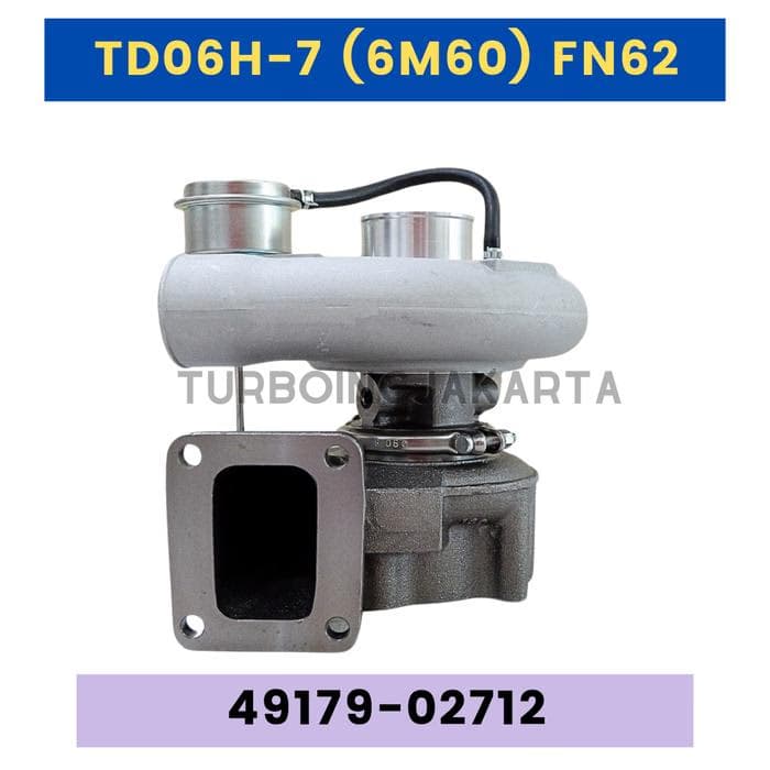 TURBOCHARGER TD06H-7 TURBO FUSO 6M60 FN62 49179-02712 / 49179-02715