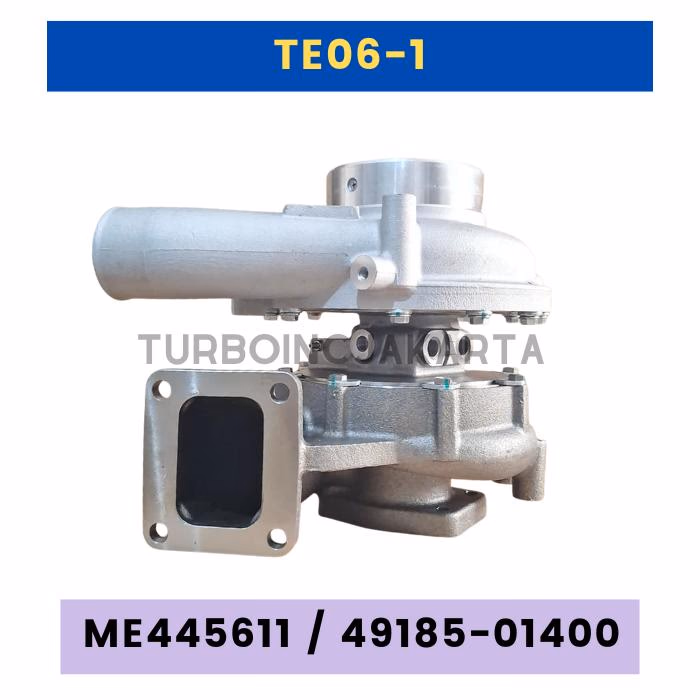 TURBOCHARGER TE06-1 TURBO TE06 FUSO FIGHTER TAYO FN62 EURO 4 ME445611 / 49185-01400